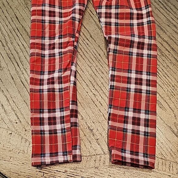 H&M plaid leggings girls size 10 - Picture 8 of 12